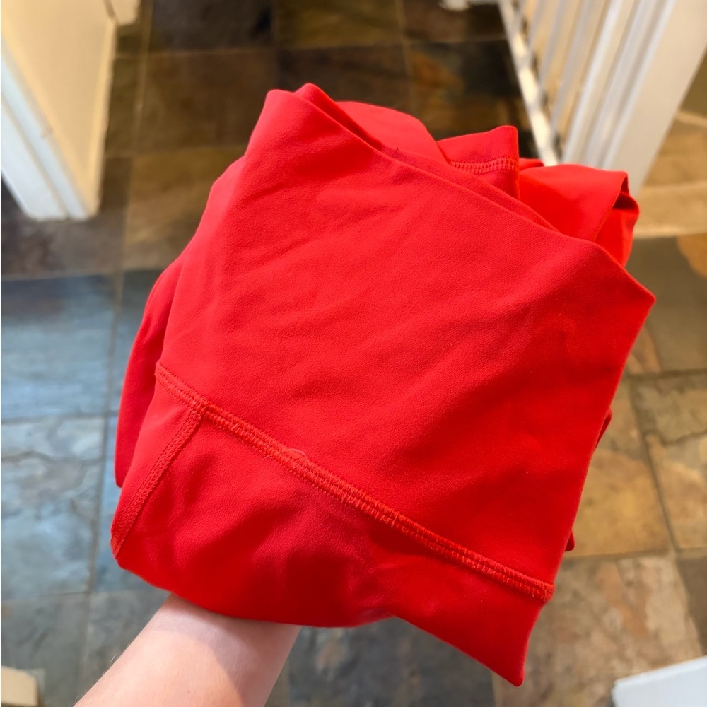 CRZ YOGA Red Leggings